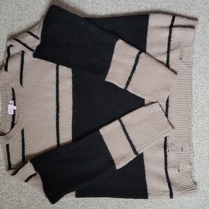 Pink Lily Distressed Wool Sweater